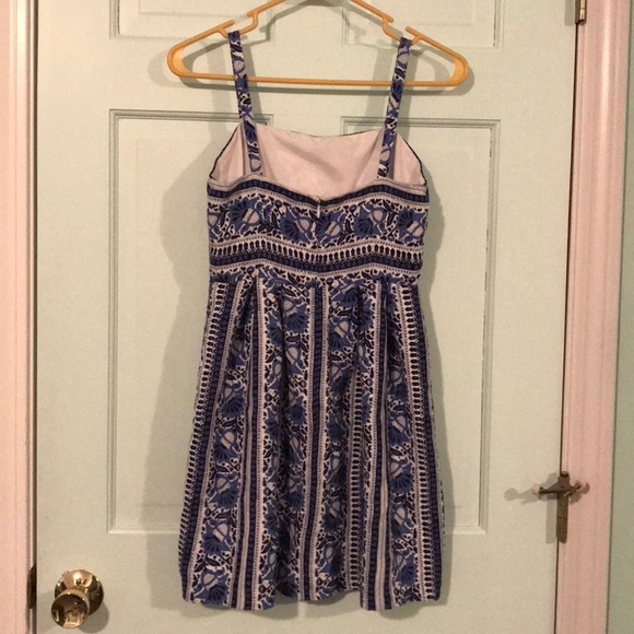 Blue floral dress - Picture 2 of 5